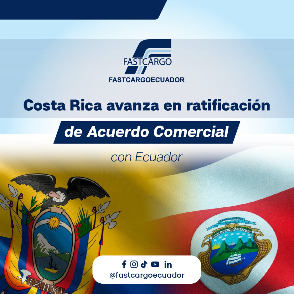 Costa Rica avanza ratificación en acuerdo comercial con Ecuador